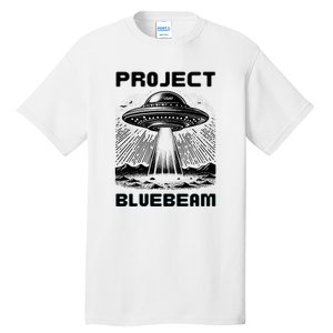 Drones New Jersey Ufo Uap Alien Invasion Project Bluebeam Tall T-Shirt