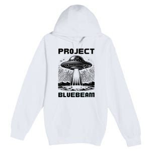 Drones New Jersey Ufo Uap Alien Invasion Project Bluebeam Premium Pullover Hoodie