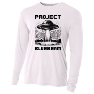 Drones New Jersey Ufo Uap Alien Invasion Project Bluebeam Cooling Performance Long Sleeve Crew