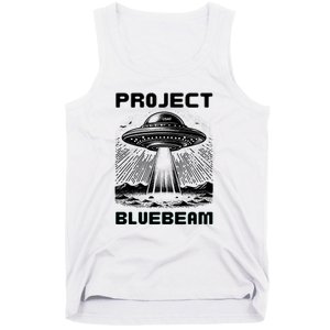 Drones New Jersey Ufo Uap Alien Invasion Project Bluebeam Tank Top