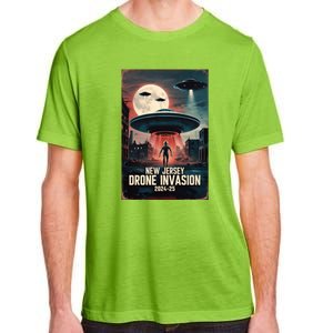 Drones New Jersey Ufo Uap Alien Invasion Adult ChromaSoft Performance T-Shirt