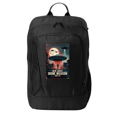 Drones New Jersey Ufo Uap Alien Invasion City Backpack