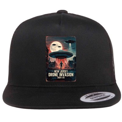 Drones New Jersey Ufo Uap Alien Invasion Flatbill Hat