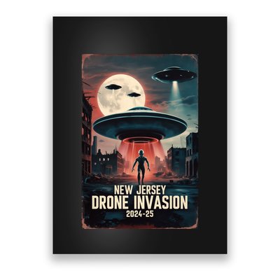 Drones New Jersey Ufo Uap Alien Invasion Poster
