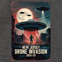 Drones New Jersey Ufo Uap Alien Invasion Vector Backpack