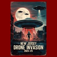 Drones New Jersey Ufo Uap Alien Invasion Cooling Performance Crew T-Shirt
