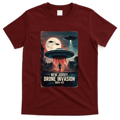 Drones New Jersey Ufo Uap Alien Invasion T-Shirt
