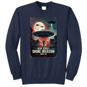 Drones New Jersey Ufo Uap Alien Invasion Sweatshirt