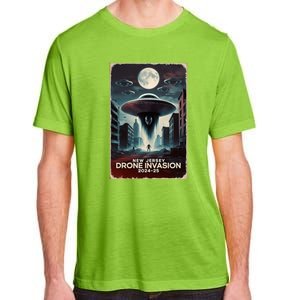 Drones New Jersey Ufo Uap Alien Invasion Adult ChromaSoft Performance T-Shirt