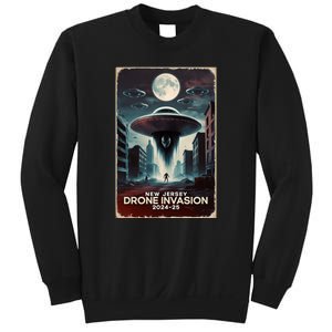 Drones New Jersey Ufo Uap Alien Invasion Sweatshirt