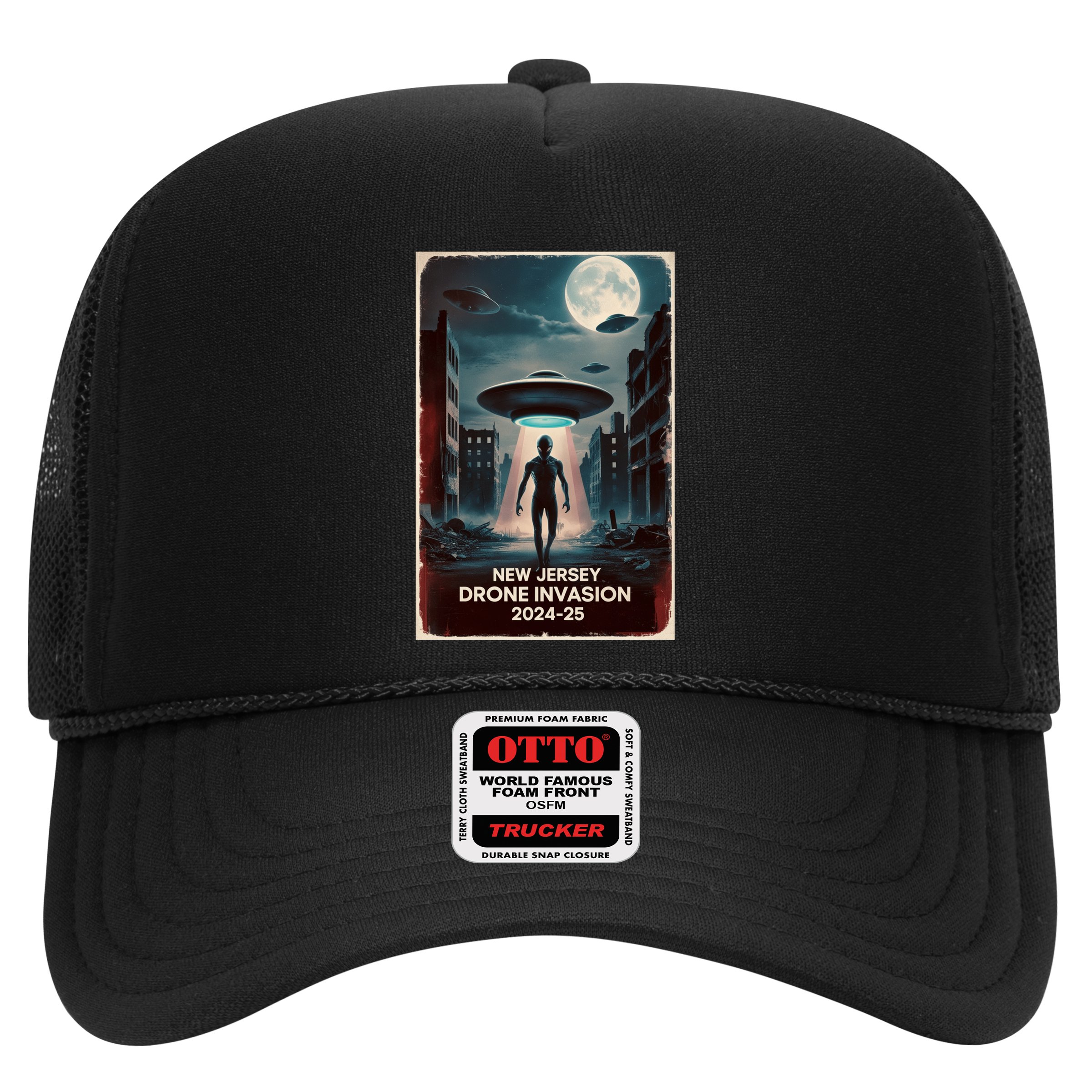 Drones New Jersey Ufo Uap Alien Invasion Hat
