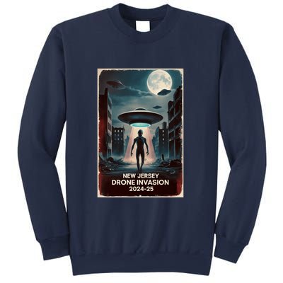 Drones New Jersey Ufo Uap Alien Invasion Sweatshirt