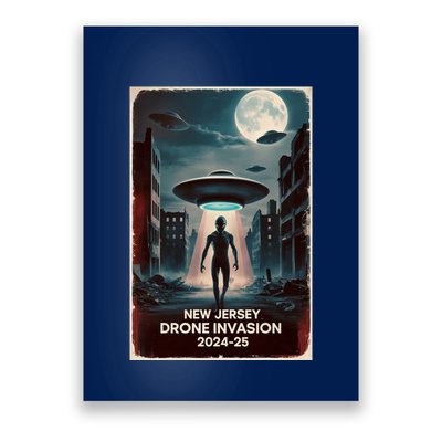 Drones New Jersey Ufo Uap Alien Invasion Poster
