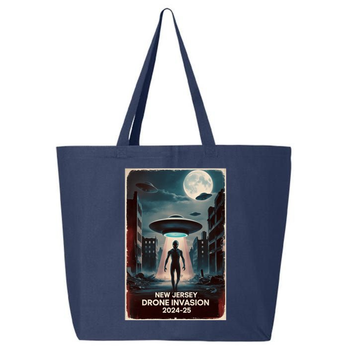 Drones New Jersey Ufo Uap Alien Invasion 25L Jumbo Tote