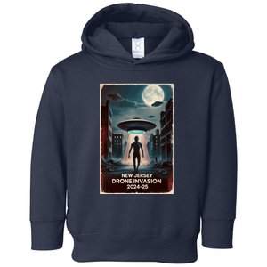 Drones New Jersey Ufo Uap Alien Invasion Toddler Hoodie