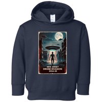 Drones New Jersey Ufo Uap Alien Invasion Toddler Hoodie