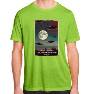 Drones New Jersey Ufo Uap Alien Invasion Adult ChromaSoft Performance T-Shirt