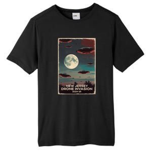 Drones New Jersey Ufo Uap Alien Invasion Tall Fusion ChromaSoft Performance T-Shirt