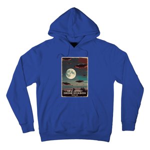 Drones New Jersey Ufo Uap Alien Invasion Hoodie