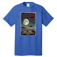 Drones New Jersey Ufo Uap Alien Invasion Tall T-Shirt