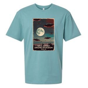 Drones New Jersey Ufo Uap Alien Invasion Sueded Cloud Jersey T-Shirt