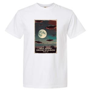 Drones New Jersey Ufo Uap Alien Invasion Garment-Dyed Heavyweight T-Shirt