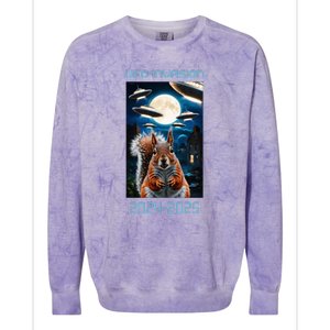 Drones New Jersey Ufo Uap Colorblast Crewneck Sweatshirt