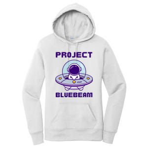 Drones New Jersey Ufo Uap Alien Invasion Project Bluebeam Women's Pullover Hoodie