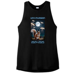 Drones New Jersey Ufo Uap Ladies PosiCharge Tri-Blend Wicking Tank