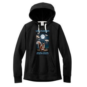 Drones New Jersey Ufo Uap Women's Fleece Hoodie