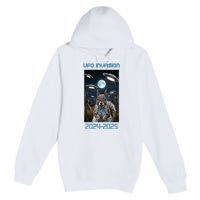 Drones New Jersey Ufo Uap Premium Pullover Hoodie