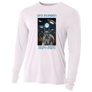 Drones New Jersey Ufo Uap Cooling Performance Long Sleeve Crew