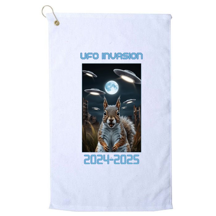 Drones New Jersey Ufo Uap Platinum Collection Golf Towel