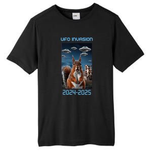 Drones New Jersey Ufo Uap Tall Fusion ChromaSoft Performance T-Shirt