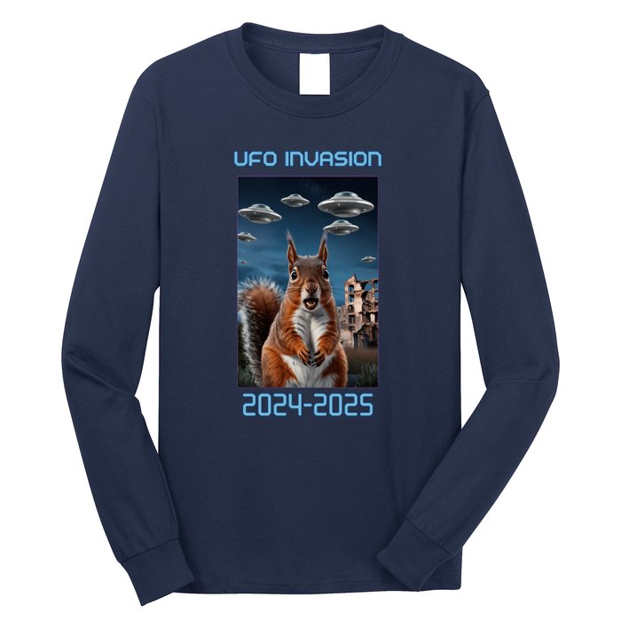 Drones New Jersey Ufo Uap Long Sleeve Shirt