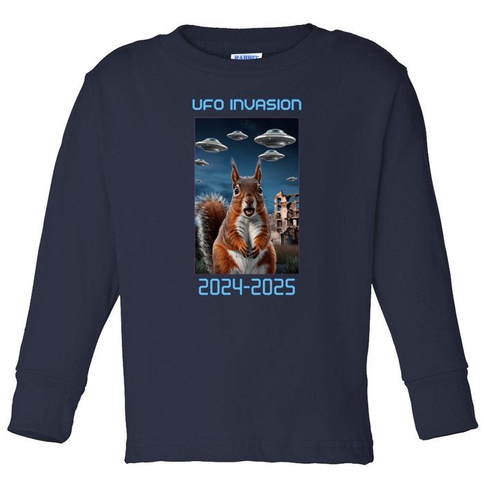 Drones New Jersey Ufo Uap Toddler Long Sleeve Shirt