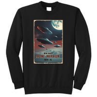 Drones New Jersey Ufo Uap Alien Invasion Sweatshirt