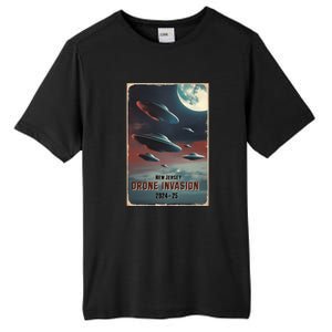 Drones New Jersey Ufo Uap Alien Invasion Tall Fusion ChromaSoft Performance T-Shirt