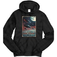 Drones New Jersey Ufo Uap Alien Invasion Tie Dye Hoodie