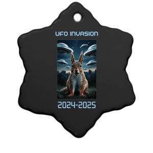 Drones New Jersey Ufo Uap Alien Invasion Ceramic Star Ornament