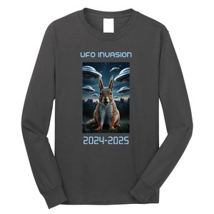 Drones New Jersey Ufo Uap Alien Invasion Long Sleeve Shirt