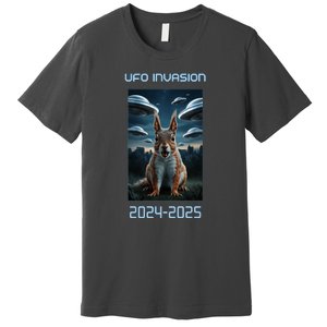 Drones New Jersey Ufo Uap Alien Invasion Premium T-Shirt