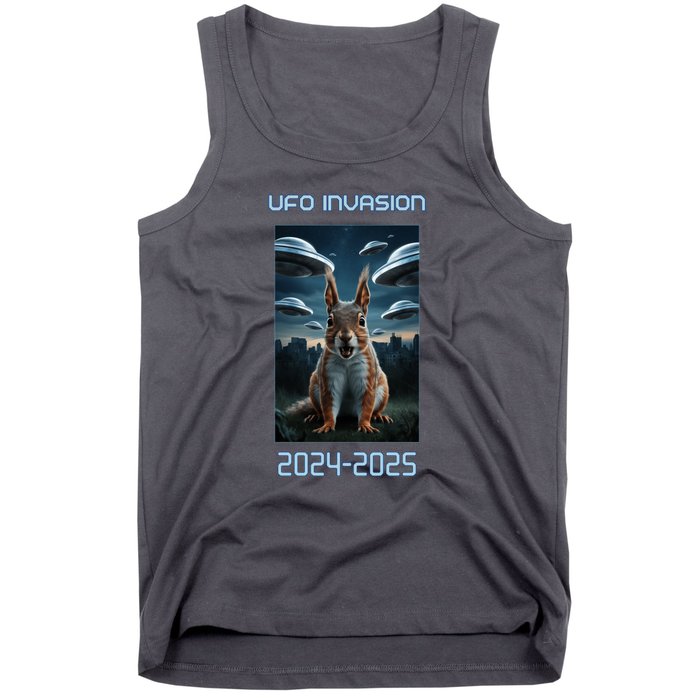 Drones New Jersey Ufo Uap Alien Invasion Tank Top