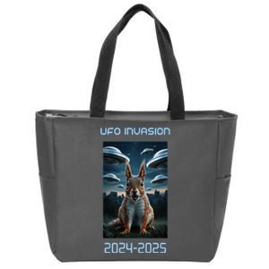 Drones New Jersey Ufo Uap Alien Invasion Zip Tote Bag