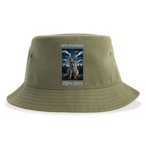 Drones New Jersey Ufo Uap Alien Invasion Sustainable Bucket Hat