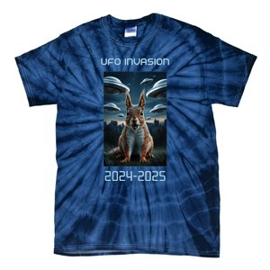 Drones New Jersey Ufo Uap Alien Invasion Tie-Dye T-Shirt