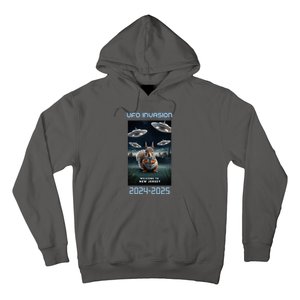 Drones New Jersey Ufo Uap Alien Invasion Hoodie