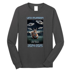 Drones New Jersey Ufo Uap Alien Invasion Long Sleeve Shirt