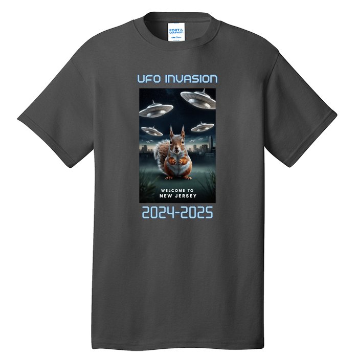 Drones New Jersey Ufo Uap Alien Invasion Tall T-Shirt