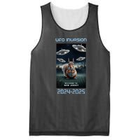 Drones New Jersey Ufo Uap Alien Invasion Mesh Reversible Basketball Jersey Tank